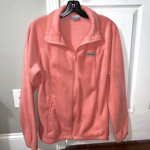 Womens Columbia fleece jacket size large